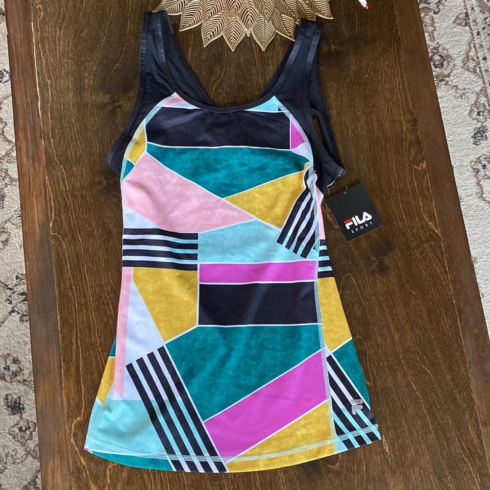 Fila Sport Tru-Dry Running Tank Top sz S